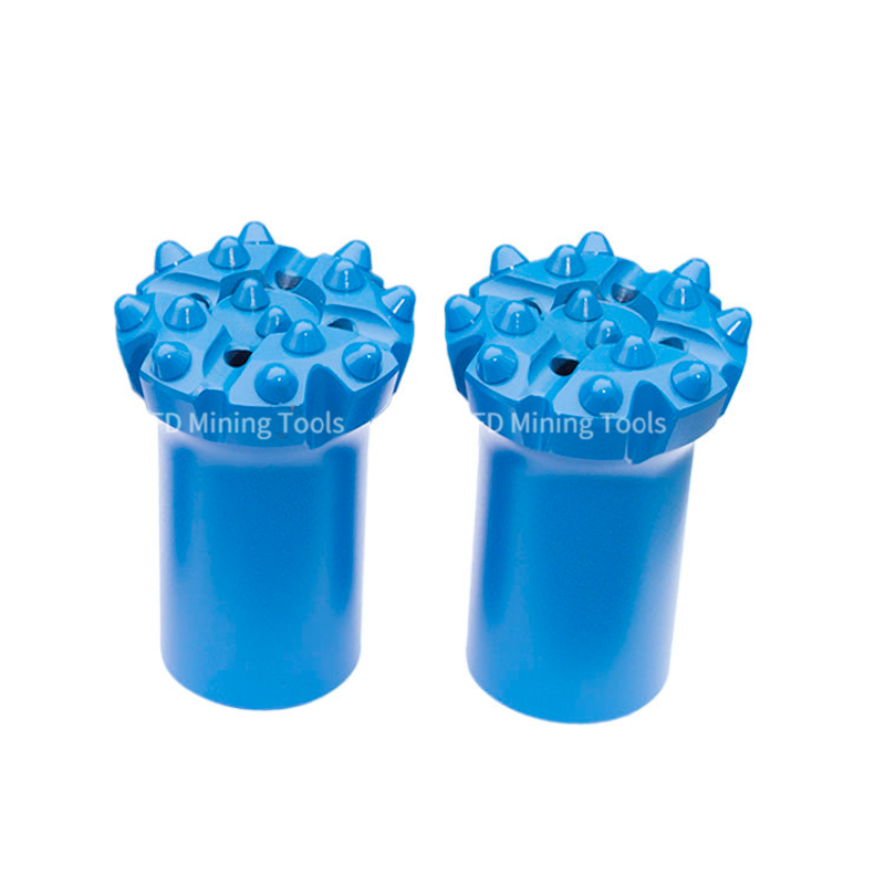 T51 rock drill bit threaded button bit