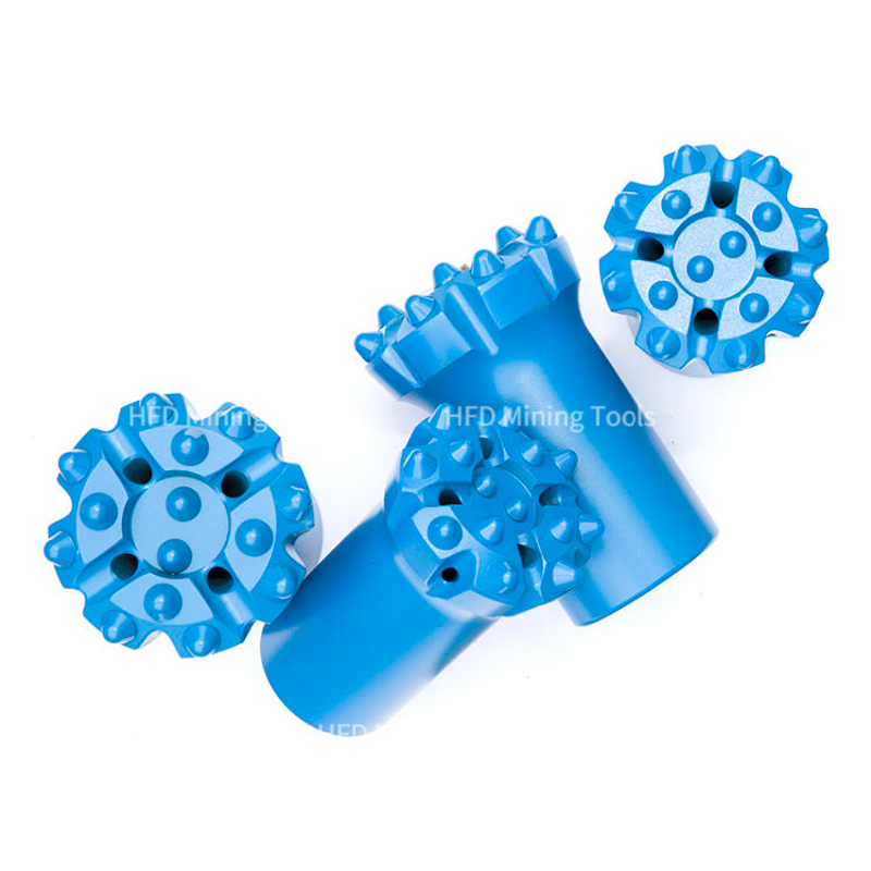 T51 rock drill bit threaded button bit