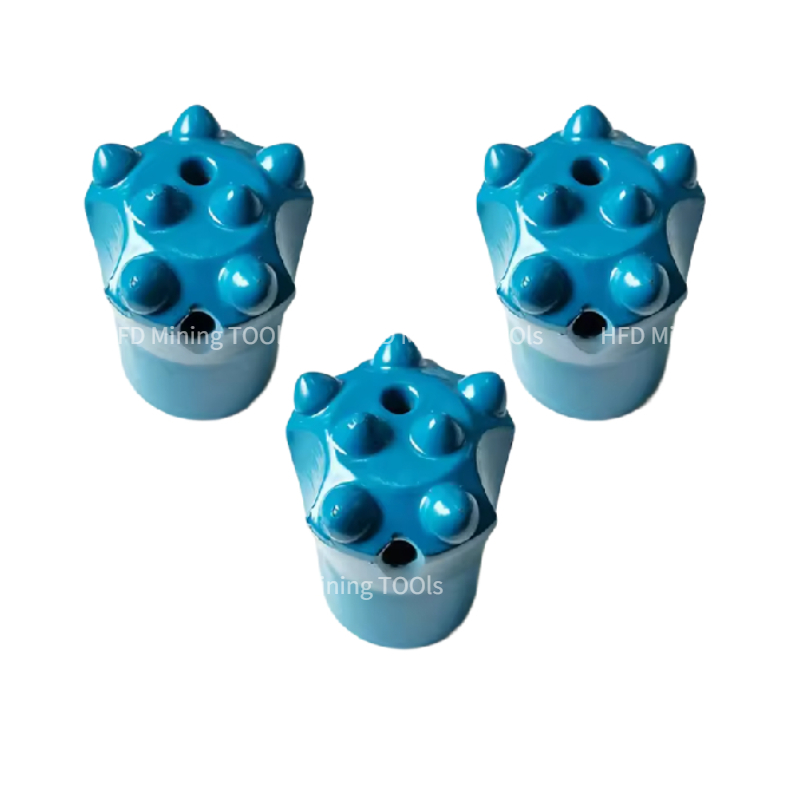 11 degree 32,mm 34mm 36mm 38mm Tapered Button Bit rock drill hammer mining tungsten carbide drill bits
