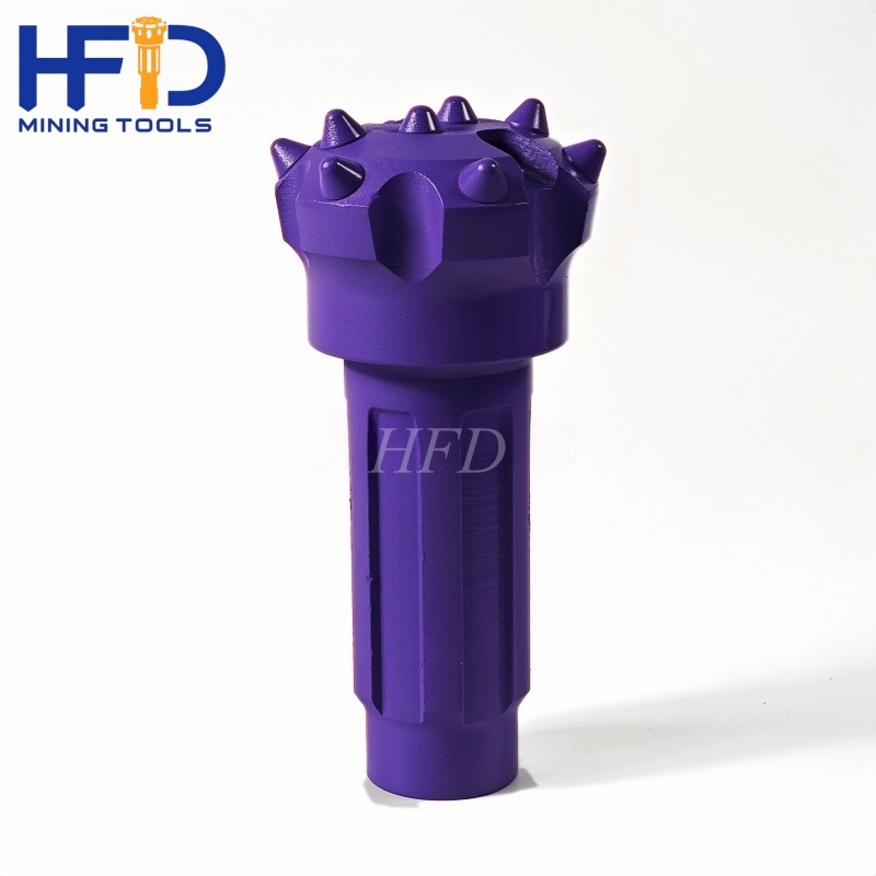 CIR 90mm Pneumatic High-Impact DTH Bit, Carbon-Fiber Custom for Construction
