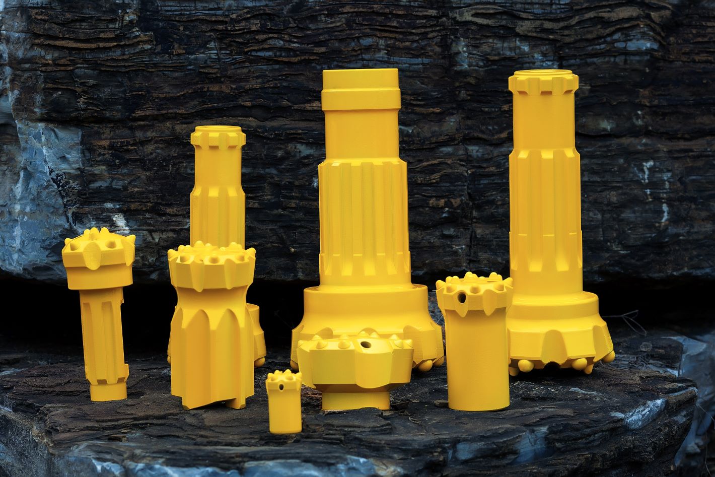 Industrial Top QL80 Borehole DTH <a href=https://miningdrilltool.com/Thread-bit-T51.html target='_blank'>button bit </a>for Well Drilling Industrial Top QL80 Borehole DTH Button Bit for Well Drilling