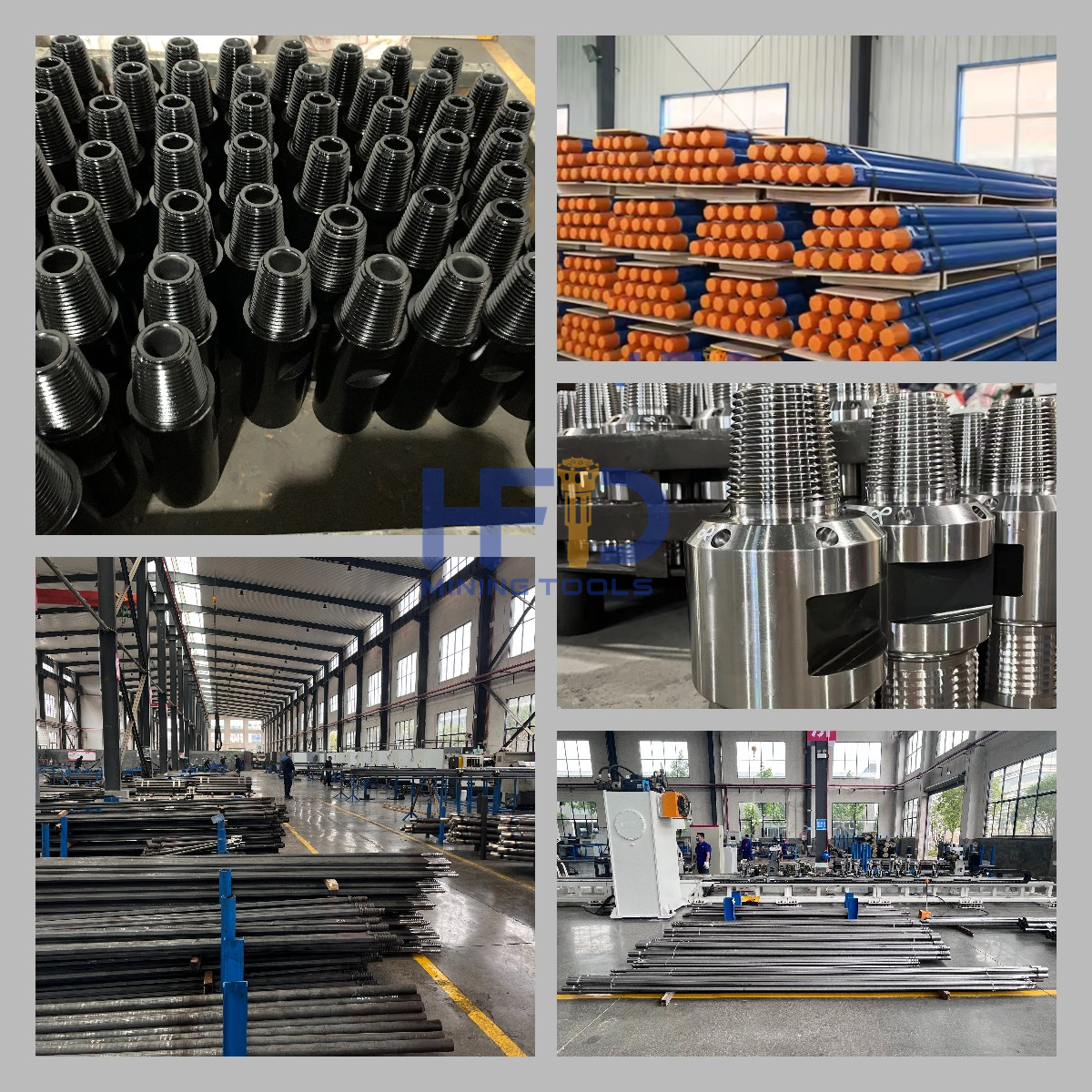 Drilling Pipes for DTH Hammer and Button Bits Drilling Pipes for DTH Hammer and Button Bits