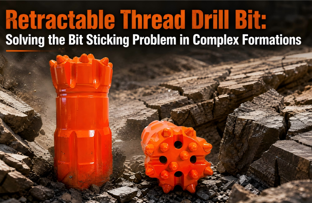 Retractable Thread Drill Bit: Solving the Bit Sticking Problem in Complex Formations Retractable Thread Drill Bit: Solving the Bit Sticking Problem in Complex Formations